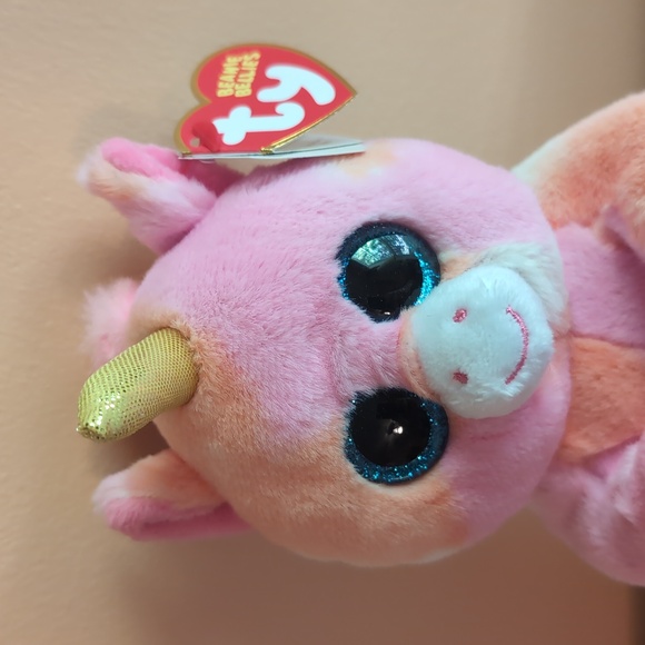 NWT TY Beanie Bellies Skylar The Unicorn - Picture 6 of 9